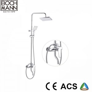 Rain Shower Set Faucet with Brass Body