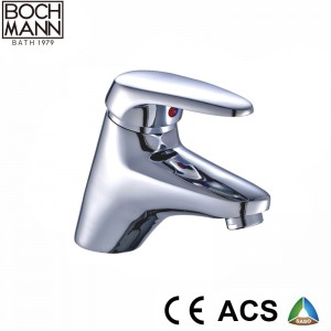 European Style Heavy Brass Short Bathroom Basin Hot &Cold Water Faucet