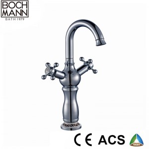 Luxury Tradional Design Full brass   high basin faucet