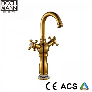 Luxury Tradional Design Full brass high basin faucet