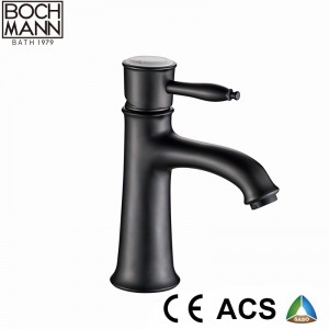 Luxury Design Art Chrome Deck Mounted Bathroom Water Faucet