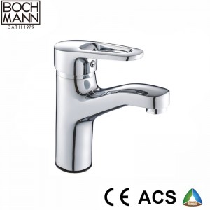 Chrome Plated copper water kitchen faucet