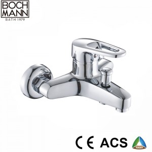 Chrome Plated copper water kitchen faucet