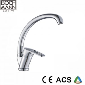 Zinc Chrome Plated wall mounted kitchen sink Mixer