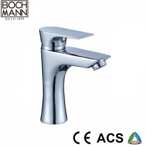 Wall Mounted Chrome Plated Big Size Brass Shower Faucet