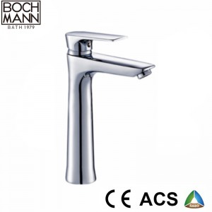 Wall Mounted Chrome Plated Big Size Brass Shower Faucet