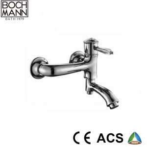 Wall Mounted Full Brass Rain Shower Set Faucet for Hotel Villa Bathroom