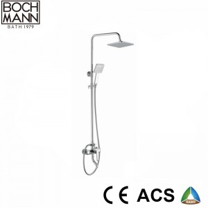 Bochmann Ancient Rome Square Design Bathroom Faucet Rain Shower Set