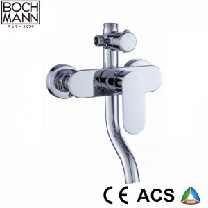 Ultra Thin Brass Body Bath Shower Set with ABS Shower Head