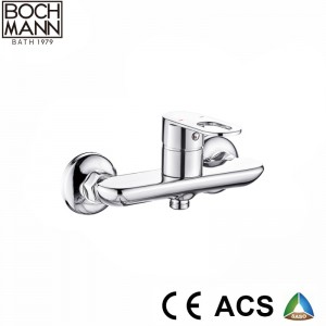 Ultra Thin Brass Body Bath Shower Set with ABS Shower Head