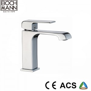 morden square Copper Ce Saso Saber  Bathroom Bath Faucet