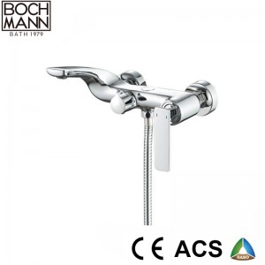 Square Chrome Plated Basin Mixer
