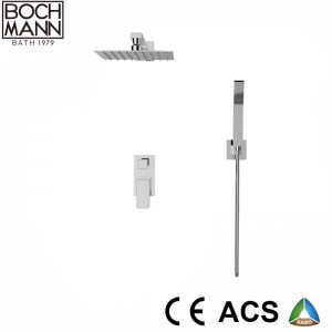 Chrome Color Bathroom Shower Set and Brass Shower Faucet