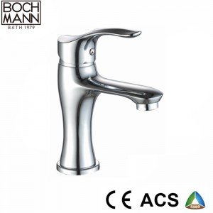 Promotion Good Price Chrome Single Handle Single Hole Short Basin Tap