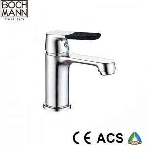 Competitive Ultra Thin Brass Body Rain Shower Set Water Faucet with Colorful Handle