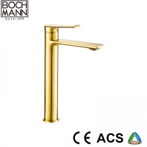 brushed gold  brass  rain shower set faucet for bathroom