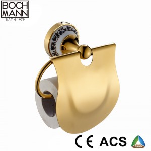 High Quality Popular Traditional Brass Golden Color Single Towel Bar