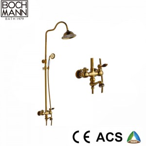 Middle East Traditional Bathtub Water Mixer Set with Feet
