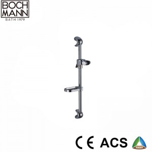 matt black color SS handle shower bar
