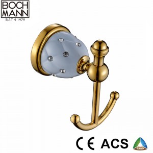 Traditional Design Golden Color Single Towel Bar for Luxury Bathroom