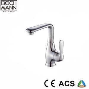 Black Color New  Revolving Handle Copper Basin Faucet