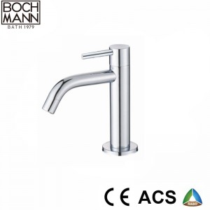 High Quality Level Brass Chrome Plated Wall Mounted Cold Water Tap