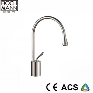 Hot Simple European Water Drop Shape Brass Basin Water Faucet for Hotel Apartment Villa