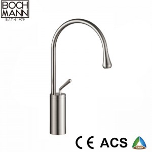 Hot Simple European Water Drop Shape Brass Basin Water Faucet for Hotel Apartment Villa