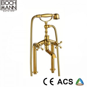 Middle East Traditional Bathtub Water Mixer Set with Feet