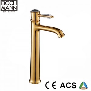 Luxury Traditional  golden color rain shower set faucet