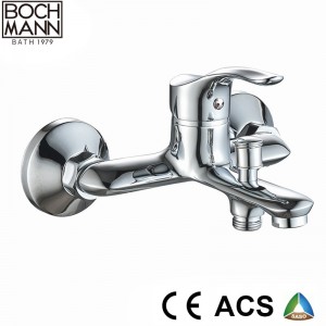 Europe Morden Cheap Chrome Brass Basin Shower Bath Sink Tap
