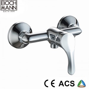 Morden Simple Chrome Plated Brass Body Basin Shower Sink Water Tap