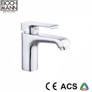 morden square Copper  Bathroom Bath Faucet