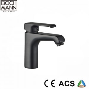 morden square Copper  Bathroom Basin Faucet
