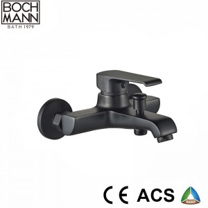 morden square Copper  Bathroom Bath Faucet