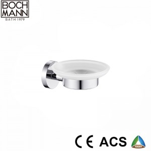 chrome plated brass soap dish holder