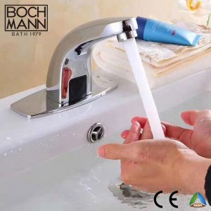 Cold Water Automatic Sensor Basin Faucet for Hospital School Station