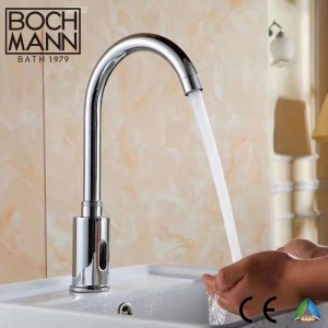 Cold Water Automatic Sensor Basin Faucet for Hospital School Station