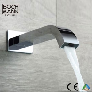 Wall Mounted Sqare Basin Cold Water Tap with Sensor