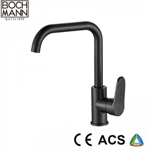 Matt black Economic brass body  sink faucet