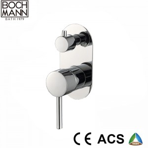 Chrome Color Shower Set and Brass Mixer