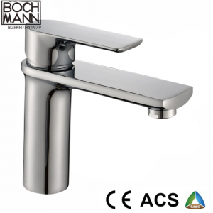 Flat Surface Angle Shape Low Lead Brass Bath Mixer