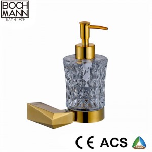 Morden Contemporary Golden Color Single Towel Bar for Bathroom