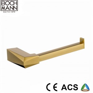 Morden Contemporary Golden Color Single Towel Bar for Bathroom