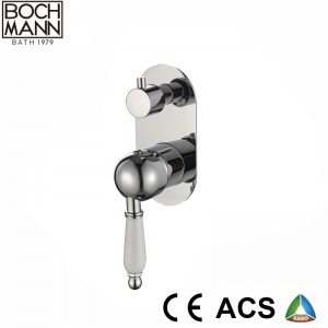 Chrome Color Shower Set and Brass Bathroom Shower Mixer