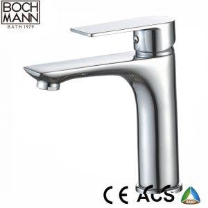 Exposed Wall Mounted Single Handle Bath Tub Mixer Shower Faucet