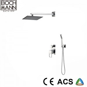 Chrome Color Bathroom Shower Set and Brass Shower Faucet
