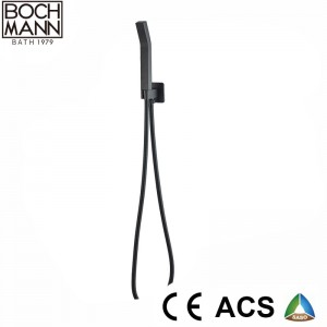Black Color Shower Set and Brass Body Bathroom Faucet