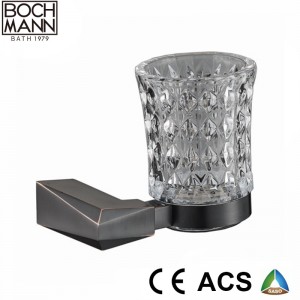 Best Selling Luxury Design Black Bathroom Holder for Rolling Tissue