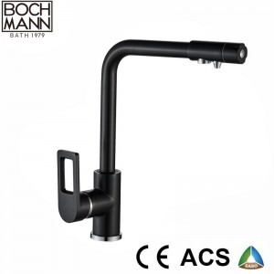 Gray Color Pure Water Tap and Brass Body Kitchen Faucet